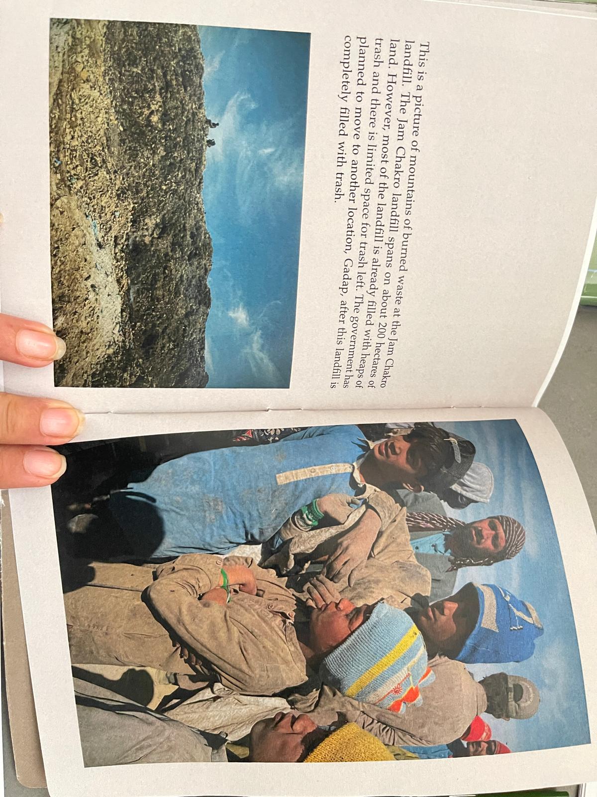 Jam Chakro Landfill, Karachi.